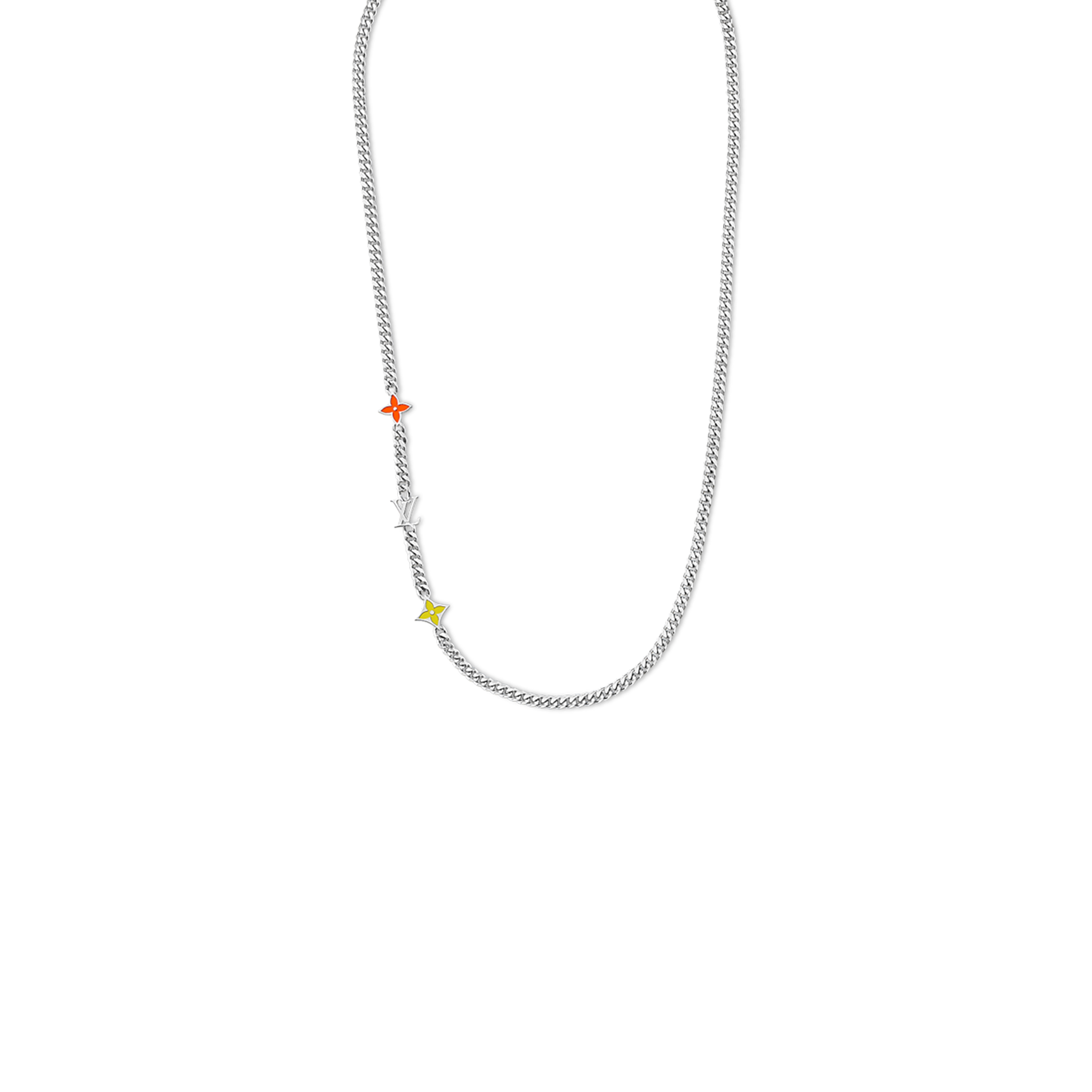 l**is V*t*n monogram row necklace m01951